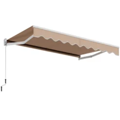 Costway 10' X 8' Retractable Awning Patio Sun Shade W/Crank Handle 13 Costway 10' X 8' Retractable Awning Patio Sun Shade W/Crank Handle -Costway GUEST 015a975c 59f2 43ce a5ec a3a20d29dd28