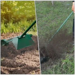 Costway 18-inch Rolling Lawn Aerator Rotary Push Tine Spike Soil Aeration W/Fender -Costway GUEST 06850fb5 2781 431a b582 fb130f2b96d2