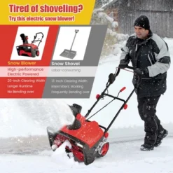 Costway 20'' Electric Snow Thrower 120V 15Amp Snow Blower With 180° Rotatable Chute 2 Lights 14 Costway 20'' Electric Snow Thrower 120V 15Amp Snow Blower With 180° Rotatable Chute 2 Lights -Costway GUEST 08919ddf b423 46a1 8b96 fb5e8c49ccb5