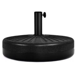 Costway 20'' Round 23L Water Filled Umbrella Base Stand Self-filled Patio Furniture Black 15 Costway 20'' Round 23L Water Filled Umbrella Base Stand Self-filled Patio Furniture Black -Costway GUEST 092134f5 34f3 4c8e 8fdd 0267b5e0f9b5