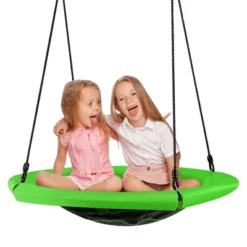 Costway 40'' Nest Tree Swing Outdoor Round Swing For Backyard BlueGreen 21 Costway 40'' Nest Tree Swing Outdoor Round Swing For Backyard BlueGreen -Costway GUEST 0a72870c 0d80 43ce ba2a 484027e6ce1f