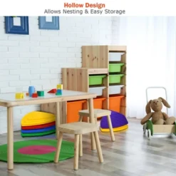 Costway 11pcs Kids Balance Stepping Stones W/ Non-Slip Bottom Indoor & Outdoor Toy 12 Costway 11pcs Kids Balance Stepping Stones W/ Non-Slip Bottom Indoor & Outdoor Toy -Costway GUEST 143b0b7c d4b3 4de8 b590 6900c95bc233