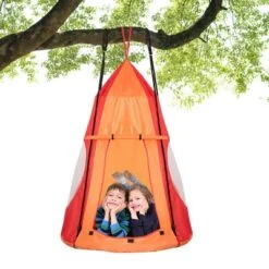 Costway 40'' Kids Hanging Chair Swing Tent Set Hammock Nest Pod Seat 24 Costway 40'' Kids Hanging Chair Swing Tent Set Hammock Nest Pod Seat -Costway GUEST 15e8cd04 34b0 4e8e aeec b304db31378f