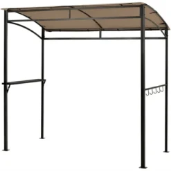 Costway 7'x4.5' Grill Gazebo Outdoor Patio Garden BBQ Canopy Shelter Storage Hook -Costway GUEST 16ab8b2a 5841 4d88 ba5c 0359fa2a1a2d