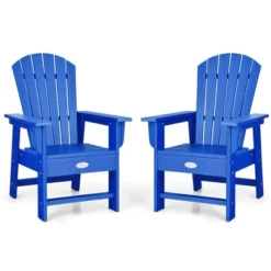 Costway Set Of 2 Kids Patio Adirondack Chair Armchair Weather Resistance Outdoor Chair -Costway GUEST 16cdc752 d760 416d 87a9 f167cfb51764