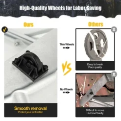 Costway 20FT Snow Roof Rake Reinforced Aluminum Snow Removal Tool For Roof -Costway GUEST 184cc246 bdd4 48b7 a86f 188161af524a