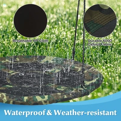 Costway 40'' Kids Flying Saucer Tree Swing Indoor Outdoor Play Set 5 Costway 40'' Kids Flying Saucer Tree Swing Indoor Outdoor Play Set - Image 5