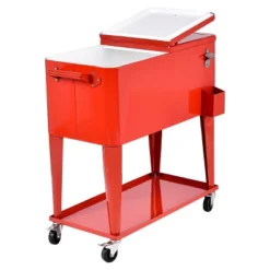 Costway 80-quart Cooler Beer Cart Outdoor Entertaining Rolling Party Steel Bar Bistro 17 Costway 80-quart Cooler Beer Cart Outdoor Entertaining Rolling Party Steel Bar Bistro -Costway GUEST 1c6a2ceb a9d2 4d57 9b3e dc18990d814d