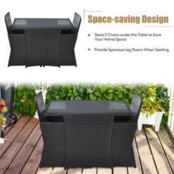 Costway 3PCS Patio Rattan Furniture Set Cushion Sofa Armrest Garden Deck 20 Costway 3PCS Patio Rattan Furniture Set Cushion Sofa Armrest Garden Deck -Costway GUEST 1ddc03e2 95ae 4559 8087 1e27fcfa588b