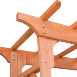 Costway Arbor Over 7FT High Wooden Garden Arch Trellis Pergola Outdoor Patio Plant -Costway GUEST 1e39081b 1b18 4332 9f18 e7b7e5f3468f