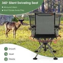 Costway 360 Degree Silent Swivel Hunting Chair W/ All-terrain Feet Pads Support 400 LBS 12 Costway 360 Degree Silent Swivel Hunting Chair W/ All-terrain Feet Pads Support 400 LBS -Costway GUEST 1f00b685 67b8 469d a387 6ac309fba8b0