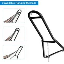 Costway Hammock Stand Heavy Duty Steel Frame Hanging Hooks Indoor Outdoor -Costway GUEST 2045a5d9 11d0 4408 8c97 5cf3299c6ea8