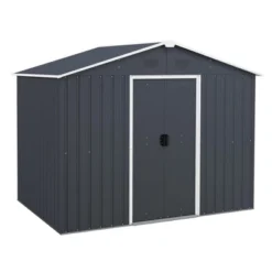 Costway 5.7 FT X 7.5 FT Outside Storage Shed Double Door Outdoor Tool House WithAir Window 17 Costway 5.7 FT X 7.5 FT Outside Storage Shed Double Door Outdoor Tool House WithAir Window -Costway GUEST 20c8810f 125c 43be 8e62 b7de1da32aea