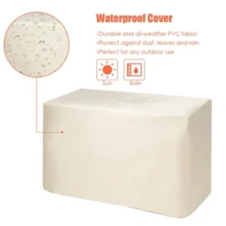 Costway 60,000 BTU 42'' Rectangular Propane Gas Fire Pit Heater Outdoor Table W/ Cover -Costway GUEST 2113f855 277a 46ba b71b d951e8b8a807