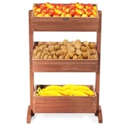 3-Tier Raised Garden Bed Vertical Freestanding Elevated Planter Patio Balcony -Costway GUEST 226b5b6b 10ae 401e ab7f 13b4acf79ca6