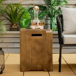 Costway 16'' Outdoor Hideaway Table Propane Tank Cover For Standard 20 LBS Propane Tank -Costway GUEST 26b098d8 1fad 4ef7 85b1 ab4c54815db4