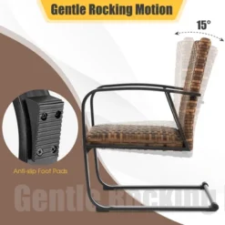 Costway 3 PCS Patio Rattan Furniture Bistro Set C-Spring Chair Padded Seat & Back Pillow 16 Costway 3 PCS Patio Rattan Furniture Bistro Set C-Spring Chair Padded Seat & Back Pillow -Costway GUEST 2b4bdda7 6bfe 45a2 92f7 a8da578a5833