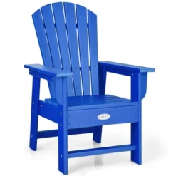 Costway Set Of 2 Kids Patio Adirondack Chair Armchair Weather Resistance Outdoor Chair -Costway GUEST 39527fcc 651a 4a33 97b5 d2b867138ba6