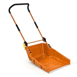Costway 24'' Folding Poly Snow Shovel Snow Pusher W/Wheels U-Shape Handle 21 Costway 24'' Folding Poly Snow Shovel Snow Pusher W/Wheels U-Shape Handle -Costway GUEST 3b2b4295 53b7 4fe4 b825 5e34cc38ba3c