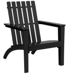 Costway Patio Adirondack Chair Acacia Wood Lounge Armrest Garden Deck WhiteBlackGray -Costway GUEST 3c74a768 cd3e 4cf5 8fc9 13448241ea26