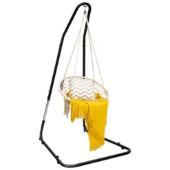 Costway Patio Adjustable 77" To 93" Hammock Chair Stand Hanging Chair Stand 16 Costway Patio Adjustable 77" To 93" Hammock Chair Stand Hanging Chair Stand -Costway GUEST 3d1c1c72 6aca 4173 b833 1829b310d1b5