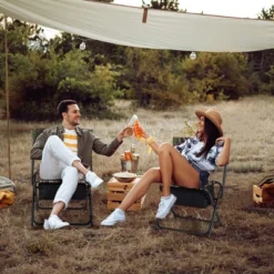 Costway Folding Hunting Chair Foldable Portable Fishing Stool With Storage Pocket -Costway GUEST 40cc49b4 8a55 480a a0ae 3a4f06306ae3