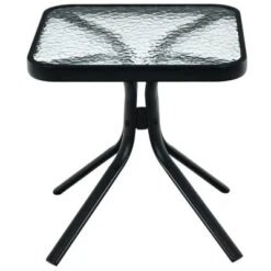 Costway 18'' Patio Coffee Side Table Square Tempered Glass Top Garden Deck 14 Costway 18'' Patio Coffee Side Table Square Tempered Glass Top Garden Deck -Costway GUEST 4305d4f1 0bcd 44df b9b3 e7c607d788cc
