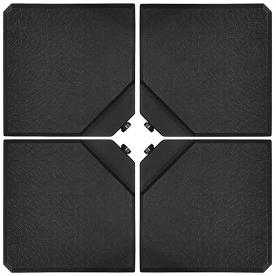 Costway 11' Patio Cantilever Offset Umbrella 360Degree Rotation Outdoor Tilt W/Base 6 Costway 11' Patio Cantilever Offset Umbrella 360Degree Rotation Outdoor Tilt W/Base - Image 6