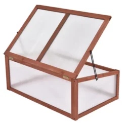 Costway Garden Portable Wooden Green House Cold Frame Raised Plants Bed Protection -Costway GUEST 44b1c935 34a9 4a66 b9b6 79549fc4115e