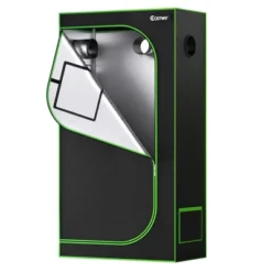 Costway 36''x20''x63'' Mylar Hydroponic Grow Tent W/Observation Window & Floor Tray GrayBlack 17 Costway 36''x20''x63'' Mylar Hydroponic Grow Tent W/Observation Window & Floor Tray GrayBlack -Costway GUEST 45b38e93 9f2c 428f b292 d536fc1e0750