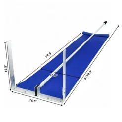 Costway 20ft Roof Snow Rake Removal Tool Lightweight W/ Adjustable Telescoping Handle