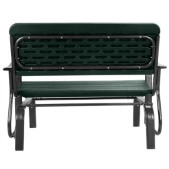Costway Outdoor Patio Swing Porch Rocker Glider Bench Loveseat Garden Seat Steel -Costway GUEST 49911ea7 5f47 46dc 8691 72b51b6756a6