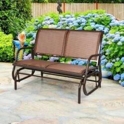 Costway Patio Swing Glider Bench Loveseat Rocking Chair Backyard Poolside 15 Costway Patio Swing Glider Bench Loveseat Rocking Chair Backyard Poolside -Costway GUEST 4c5e1aa4 e8c0 4c65 87d1 13e2d1b0135c