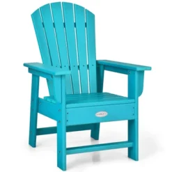 Patio Kids' Adirondack Chair Seat Weather Resistant For Ages 3-8 YellowBlueGreenGreyRedTurquoiseWhite 23 Patio Kids' Adirondack Chair Seat Weather Resistant For Ages 3-8 YellowBlueGreenGreyRedTurquoiseWhite -Costway GUEST 50bb7b15 dd44 4600 bc2f baf51e185da8