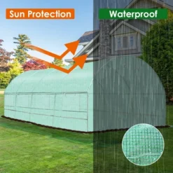 Costway 10'X6.5'X20' Walk-in Greenhouse Backyard Grow Tents Steel Frame 8 Windows -Costway GUEST 50d31f7a d472 4229 aa1f d0ce80f9fcd8