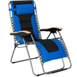 Costway Padded Zero Gravity Lounge Chair Oversize Folding Adjustable -Costway GUEST 511b965d 99f7 488c 834d ea900931f75b