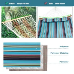 Costway Hammock Chair With Stand Heavy Duty Portable Carrying Bag Cushion Pillow RedBlue 17 Costway Hammock Chair With Stand Heavy Duty Portable Carrying Bag Cushion Pillow RedBlue -Costway GUEST 5432c417 1f8b 4319 b5a9 b8ca0fb3ae6d