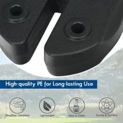 Costway 4/6/8PCS Weight Plates Patio Canopy Tent Gazebo Shade Umbrella Water Filled 20/30/40LBS -Costway GUEST 5570f5c0 f1be 4011 a5f2 2c2a727939de