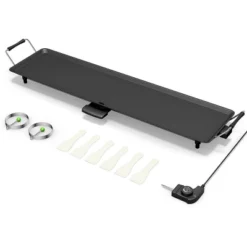 Electric Teppanyaki Table Top Grill Griddle BBQ Barbecue Nonstick Camping -Costway GUEST 5eb60627 a878 4c05 82db 5348a12c3f3f