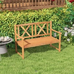 Costway 2-Person Bench Patio Acacia Wood Outdoor Loveseat Chair Garden Natural 11 Costway 2-Person Bench Patio Acacia Wood Outdoor Loveseat Chair Garden Natural -Costway GUEST 6129b601 2924 4863 a180 037cc9c2c5cd