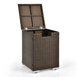 Costway 16'' Rattan Propane Tank Cover Hideaway Side Table 20 Lbs Propane Gas Holder -Costway GUEST 6357109f a12f 4b81 b33e 26ce8a95600c