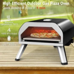 Costway Outdoor Gas Pizza Oven Portable Propane Pizza Stove With Oven Cover Pizza Stone 12 Costway Outdoor Gas Pizza Oven Portable Propane Pizza Stove With Oven Cover Pizza Stone -Costway GUEST 63bf9501 34aa 4126 91db e687c5126d74