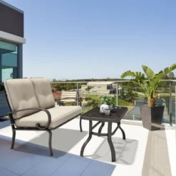 Costway 2 Pcs Patio LoveSeat Coffee Table Set Furniture Bench With Cushion 12 Costway 2 Pcs Patio LoveSeat Coffee Table Set Furniture Bench With Cushion -Costway GUEST 63cc75ae 1a8b 483f ba5c c39abc9772c8