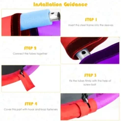 Costway 40'' Saucer Tree Swing Outdoor Round Platform Swing W/ Pillow & Handle 14 Costway 40'' Saucer Tree Swing Outdoor Round Platform Swing W/ Pillow & Handle -Costway GUEST 6aa3285e 46c8 4908 80c1 e55bd685d671