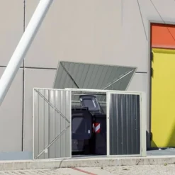 Costway 6x3FT Horizontal Storage Shed 68 Cubic Feet For Garbage Cans Tools Accessories 16 Costway 6x3FT Horizontal Storage Shed 68 Cubic Feet For Garbage Cans Tools Accessories -Costway GUEST 6acb4d86 2736 4180 a51f 15063f63fa96