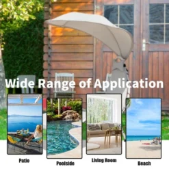 Costway Chaise Lounge Chair With Canopy, Hammock Chair With Canopy -Costway GUEST 6e5ff37e 4ca5 44d2 8b1f 860a195c606b