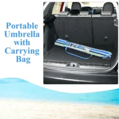 Costway 7.2 FT Portable Beach Umbrella Tilt Sand Anchor Cup Holder W/Carry Bag -Costway GUEST 6f475f0c d8ee 45fd 932f c8acfffc22e8