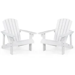 Costway Kid's Adirondack Chair Patio Wood High Backrest Arm Rest 110 LBS Capacity 19 Costway Kid's Adirondack Chair Patio Wood High Backrest Arm Rest 110 LBS Capacity -Costway GUEST 78262389 078a 4f5d 9199 d4cc1ffe9ac5