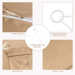 Costway Parasol Offset Cantilever Umbrella Cover 11ft Zipper Fiberglass Rod Outdoor 17 Costway Parasol Offset Cantilever Umbrella Cover 11ft Zipper Fiberglass Rod Outdoor -Costway GUEST 78cc3099 3e30 4b34 b7fa ebae00b2986b