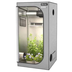 Costway 36''x36''x72'' Mylar Hydroponic Grow Tent W/Observation Window & Floor Tray GrayBlack 19 Costway 36''x36''x72'' Mylar Hydroponic Grow Tent W/Observation Window & Floor Tray GrayBlack -Costway GUEST 7aefedda df9e 4cfd 95da fbc3d646d4e5